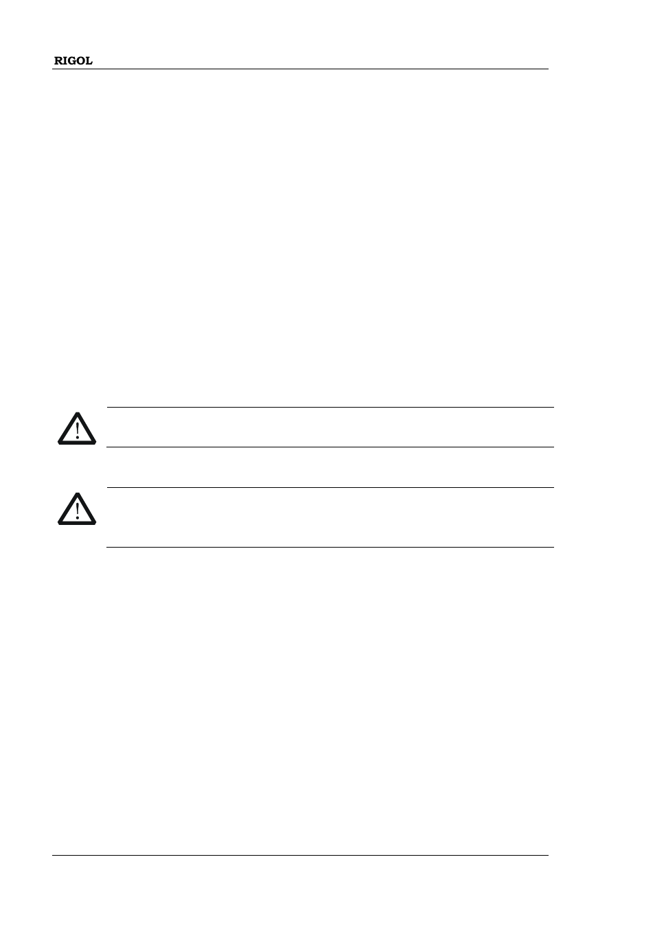 General care and cleaning | RIGOL DSA875 User Manual | Page 10 / 67