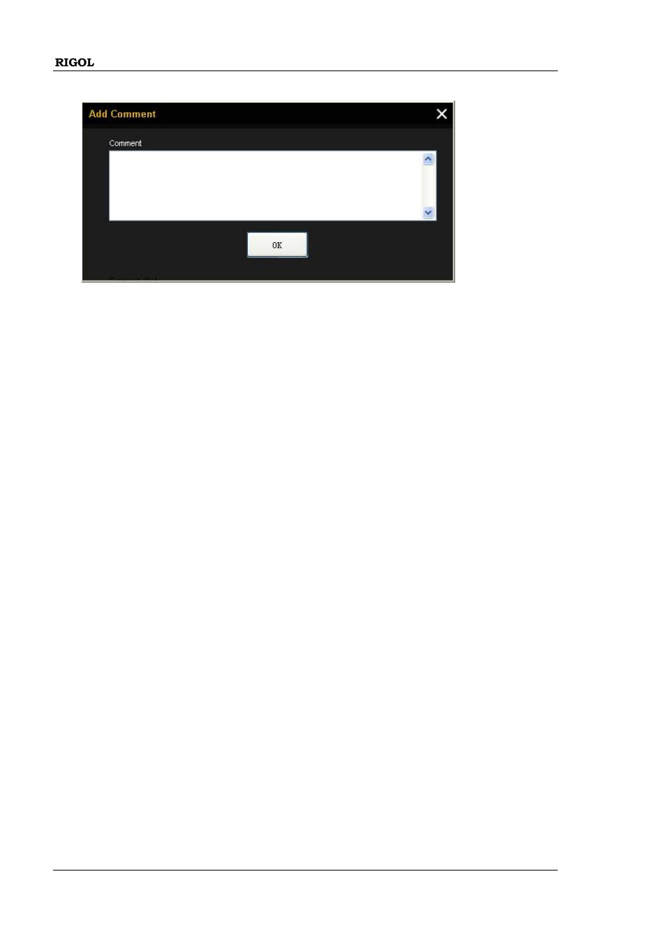 To operate the peak search list, To operate the peak search list -4 | RIGOL DSA875 User Manual | Page 54 / 67