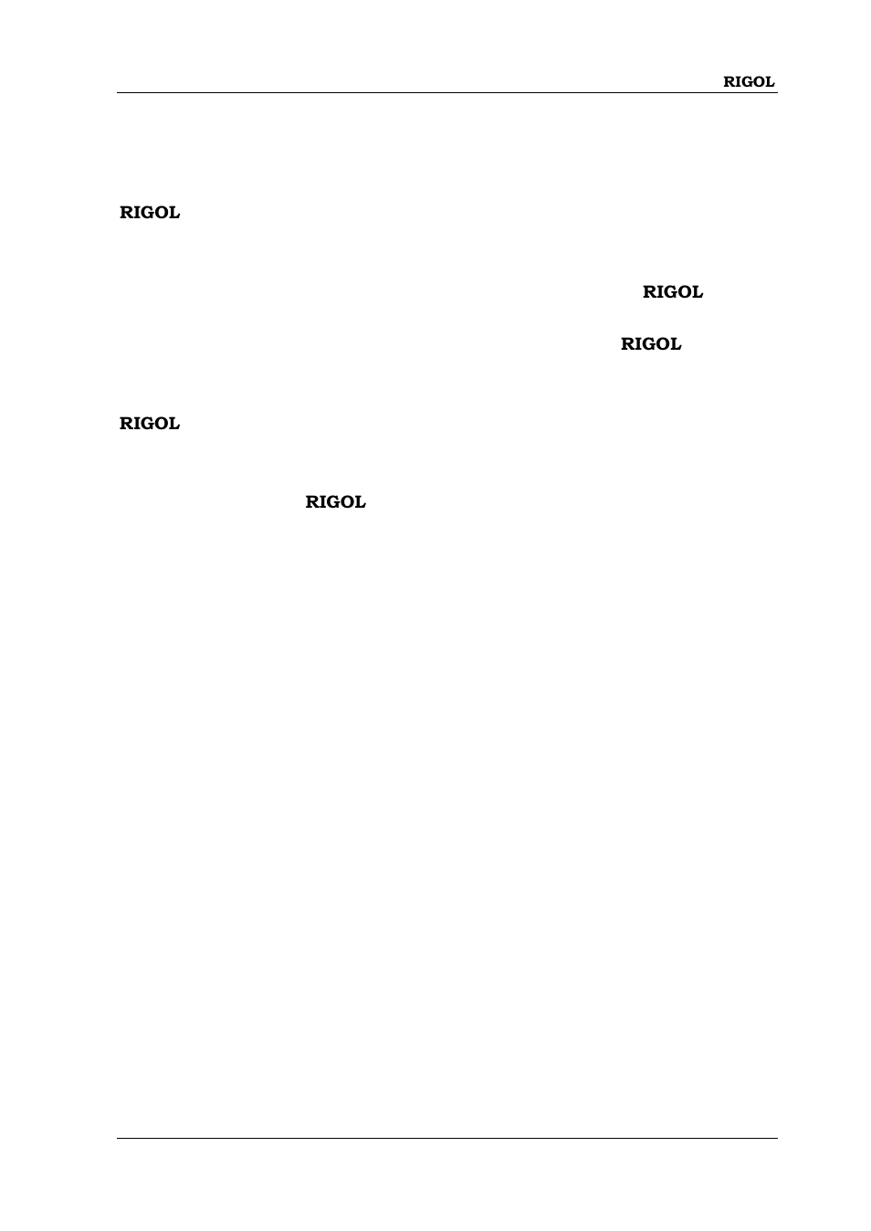 Appendix c: warranty, Appendix c: warranty -5 | RIGOL DSA875 User Manual | Page 67 / 67