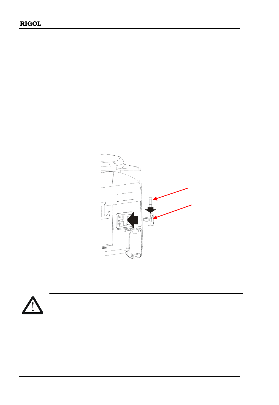 Replace fuse | RIGOL DSA1030 User Manual | Page 34 / 53