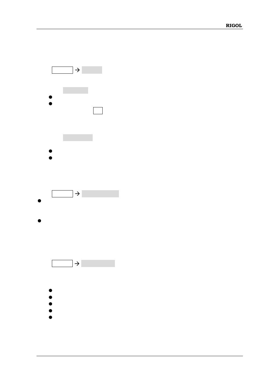 Display setting, Power status, Information | Display setting -63, Power status -63, Information -63 | RIGOL DSG3000 Series User Manual | Page 103 / 144