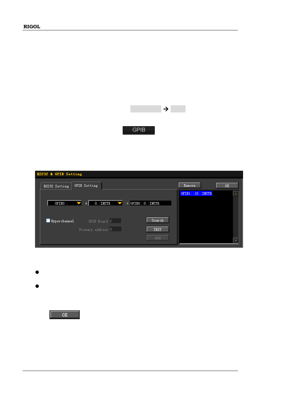 Control via gpib, Control via gpib -8 | RIGOL DSG3000 Series User Manual | Page 114 / 144