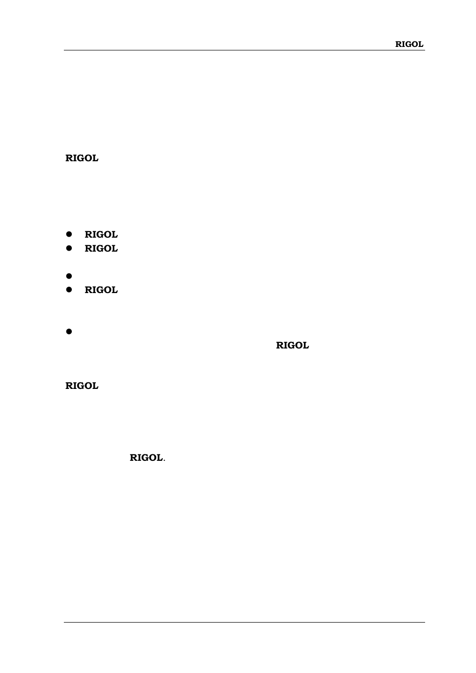 Guaranty and declaration | RIGOL DSG3000 Series User Manual | Page 3 / 144