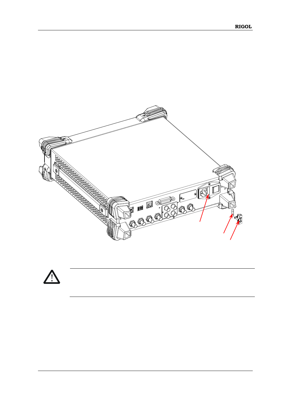To replace the fuse, To replace the fuse -19 | RIGOL DSG3000 Series User Manual | Page 35 / 144