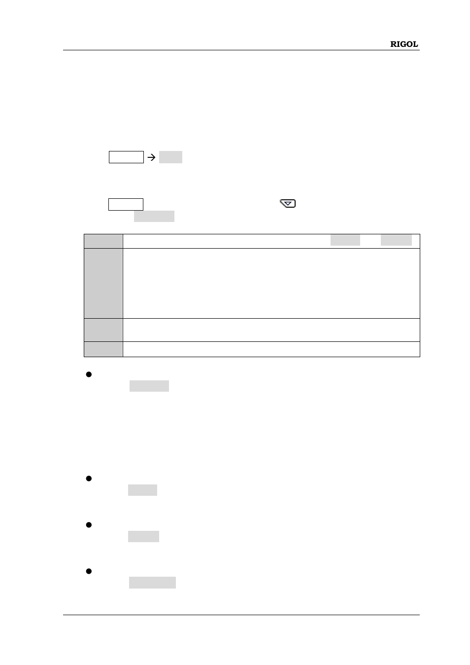 Sweep type, List sweep, Sweep type -11 | RIGOL DSG3000 Series User Manual | Page 51 / 144