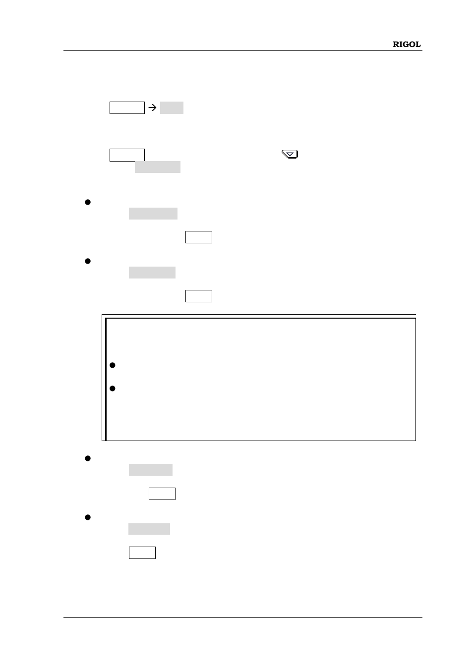 Step sweep | RIGOL DSG3000 Series User Manual | Page 53 / 144