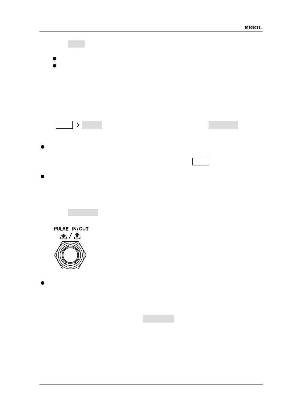 To select the trigger mode | RIGOL DSG3000 Series User Manual | Page 69 / 144