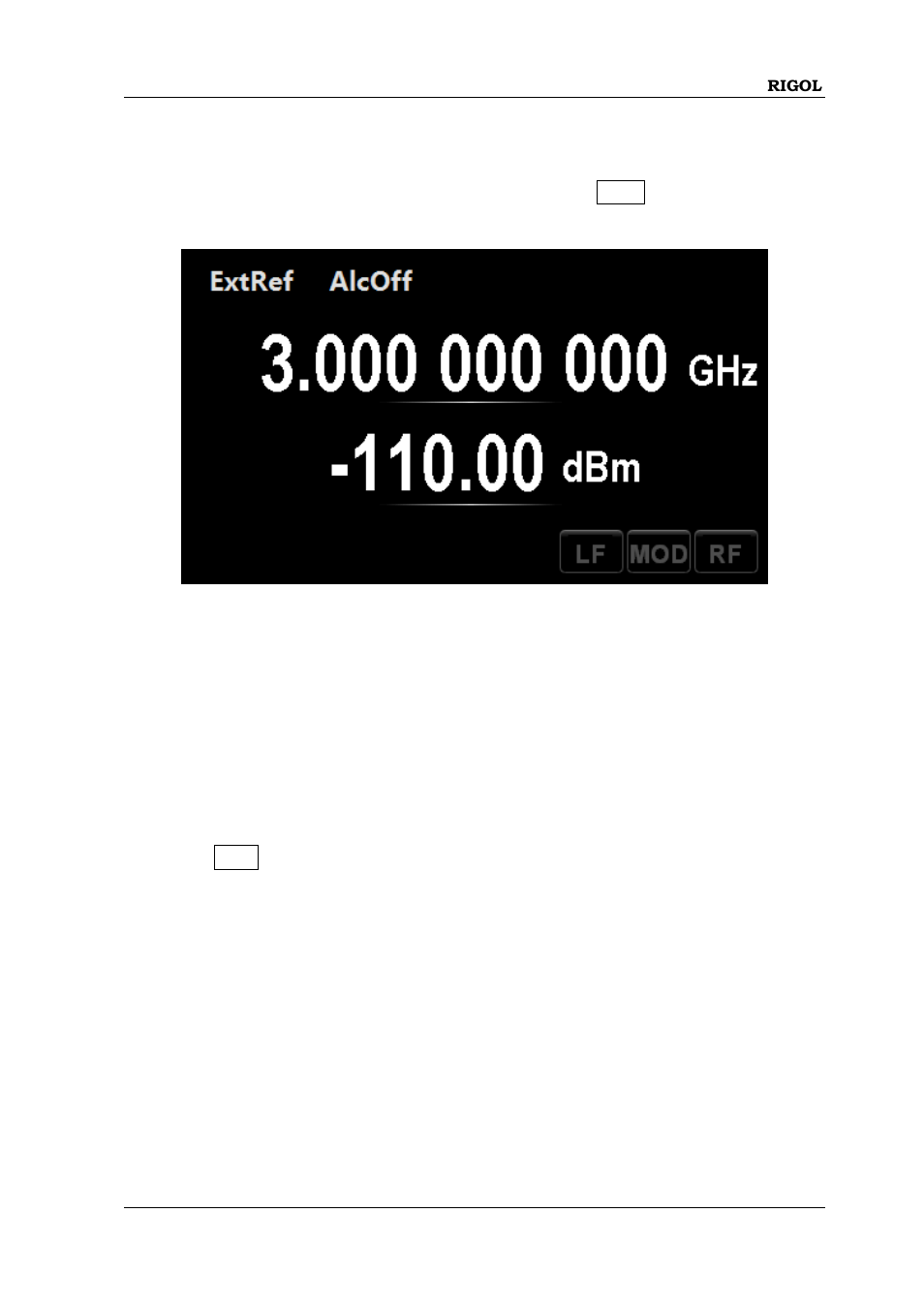 Parameter zoom-in mode, To use the built-in help system | RIGOL DSG3000 Series User Manual | Page 69 / 81