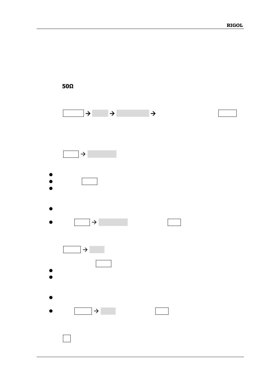 Basic operations, To output rf signal | RIGOL DSG3000 Series User Manual | Page 71 / 81