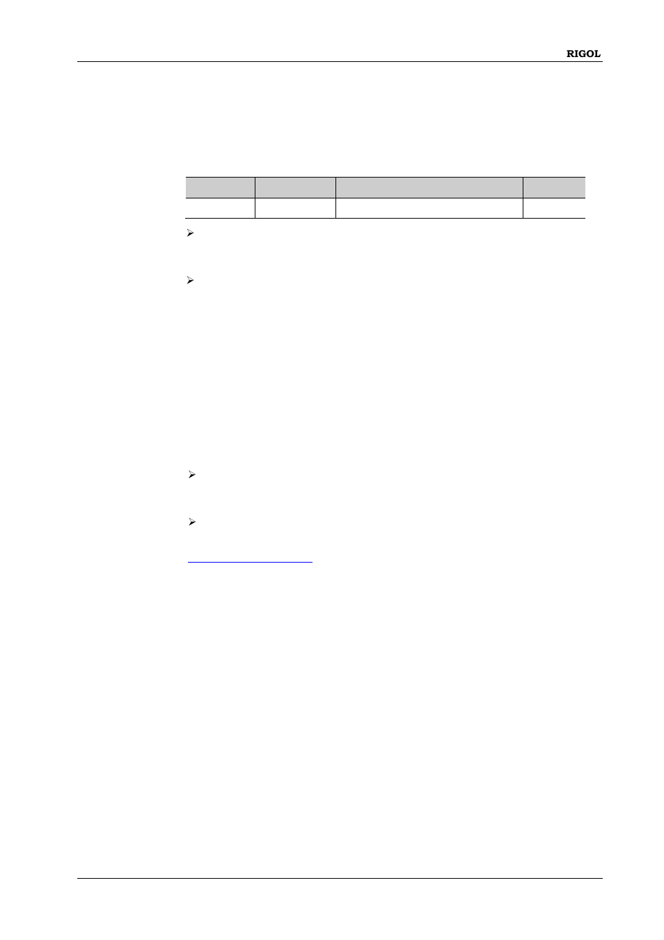 Source]:sweep:direction, Source]:sweep:execute | RIGOL DSG3000 Series User Manual | Page 103 / 187