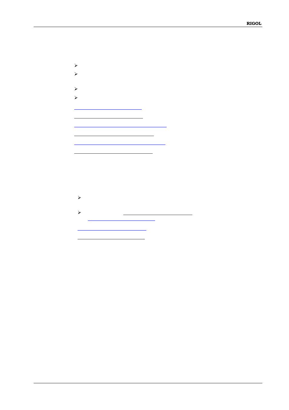 Source]:sweep:list:initialize:fstep, Source]:sweep:list:initialize:preset | RIGOL DSG3000 Series User Manual | Page 105 / 187