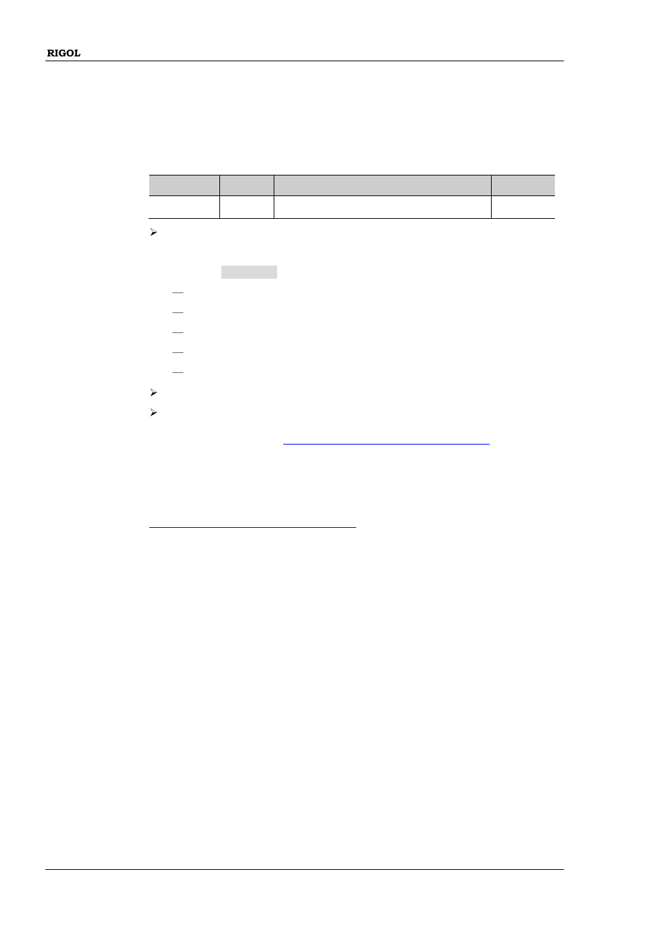 Source]:sweep:step:stop:level | RIGOL DSG3000 Series User Manual | Page 116 / 187