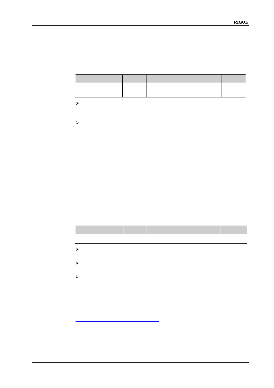 System:communication:interface, System:communication:lan:dhcp, System:communication:interface -121 | System:communication:lan:dhcp -121 | RIGOL DSG3000 Series User Manual | Page 141 / 187