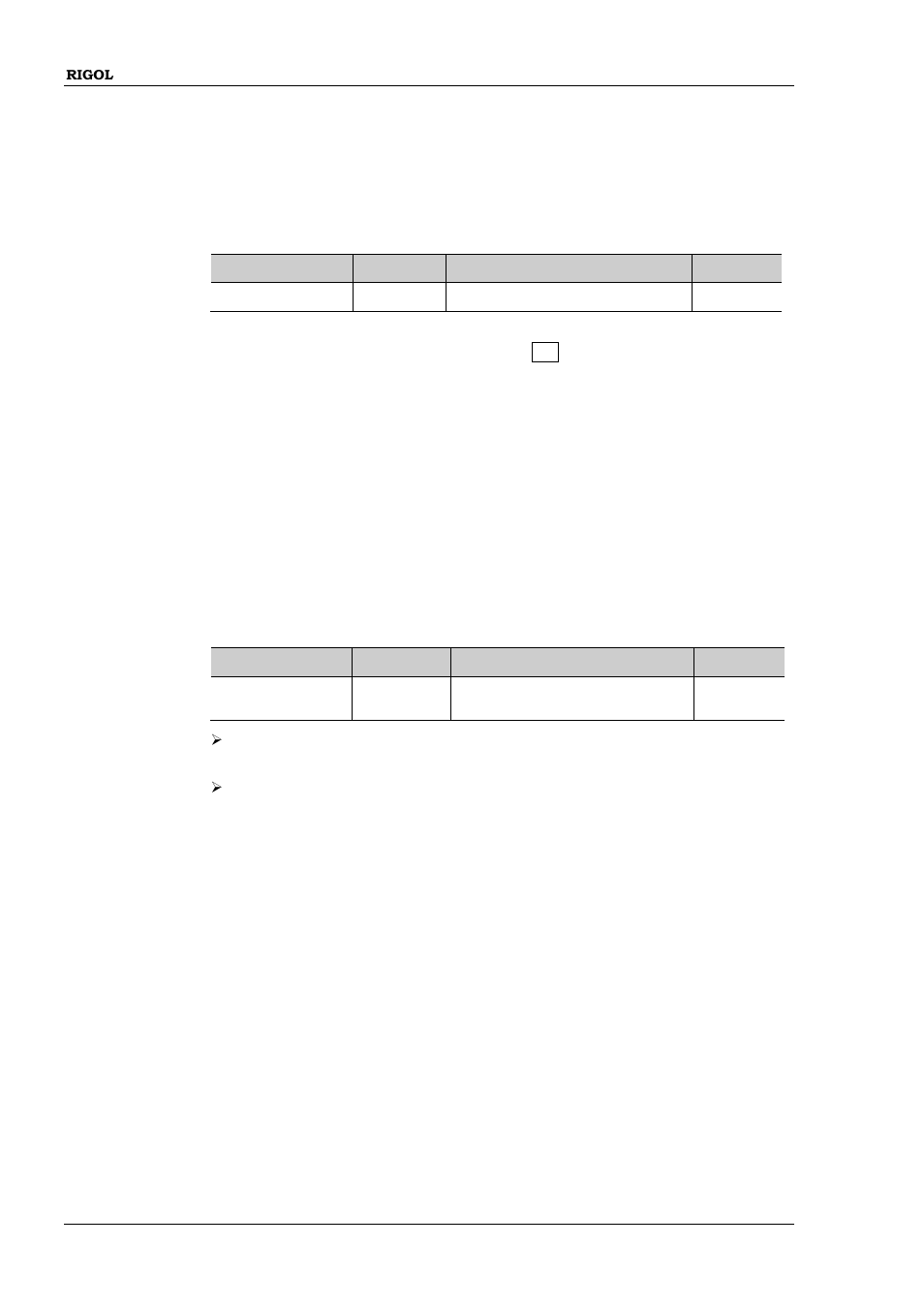 System:display:update[:state, System:fswitch:state, System:display:update[:state] -126 | System:fswitch:state -126 | RIGOL DSG3000 Series User Manual | Page 146 / 187