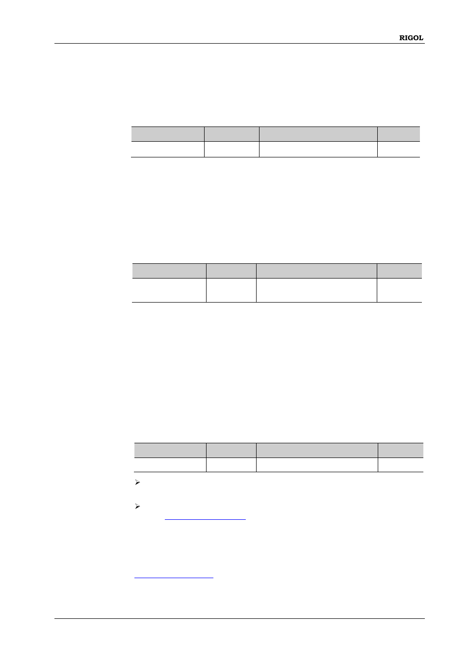 System:language, System:lkey, System:power:on:type | System:language -127, System:lkey -127, System:power:on:type -127 | RIGOL DSG3000 Series User Manual | Page 147 / 187