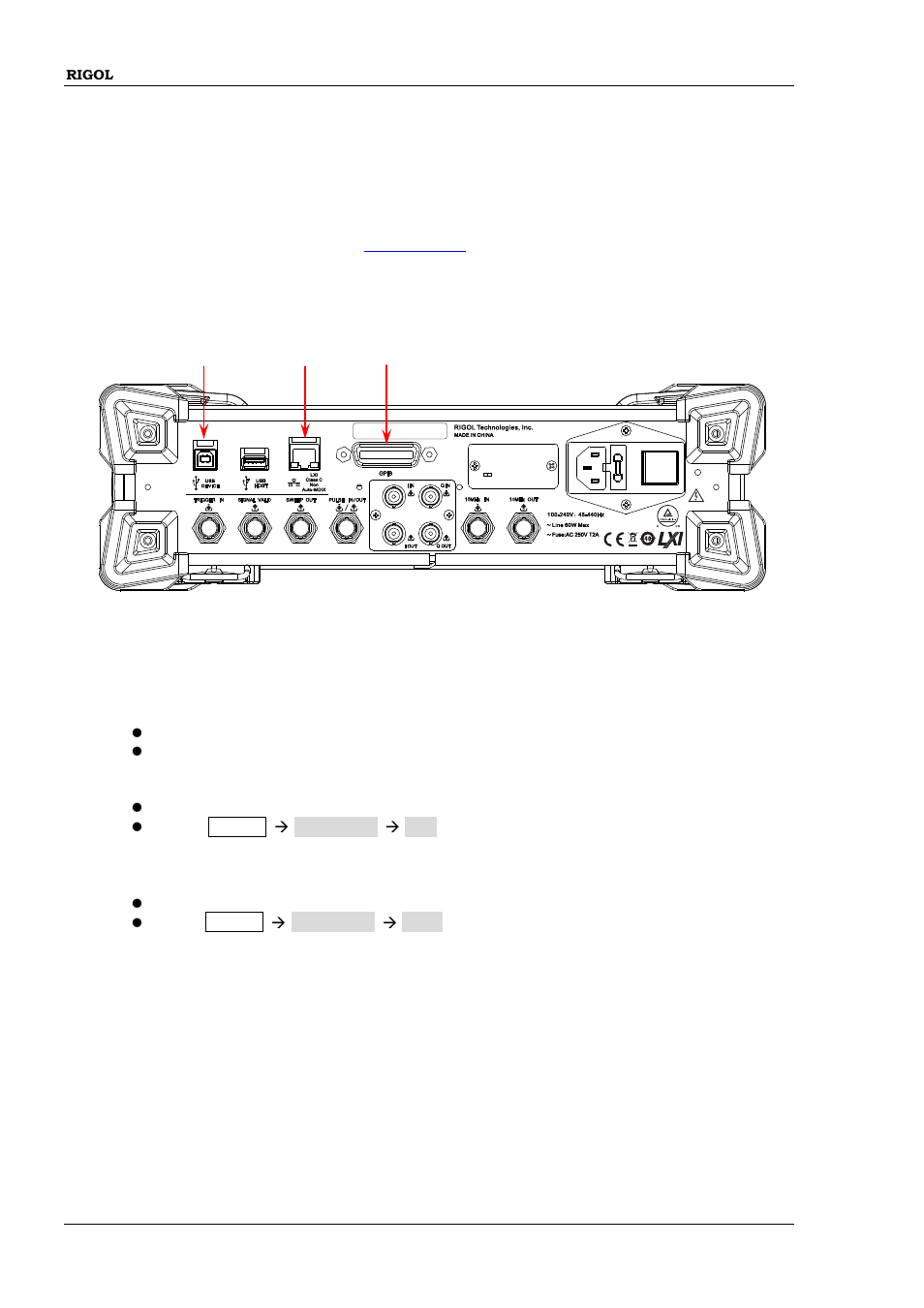 To build remote communication, To build remote communication -2 | RIGOL DSG3000 Series User Manual | Page 16 / 187