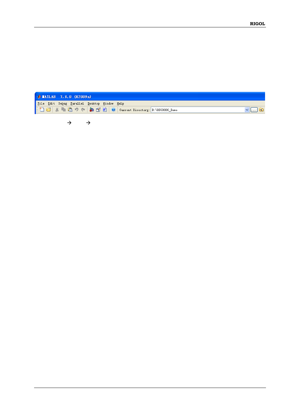 Matlab programming demo, Matlab programming demo -7 | RIGOL DSG3000 Series User Manual | Page 163 / 187