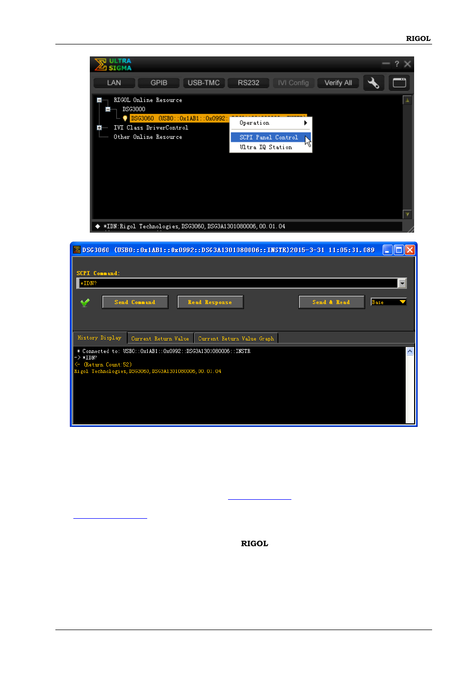 Remote control methods, Remote control methods -3 | RIGOL DSG3000 Series User Manual | Page 17 / 187