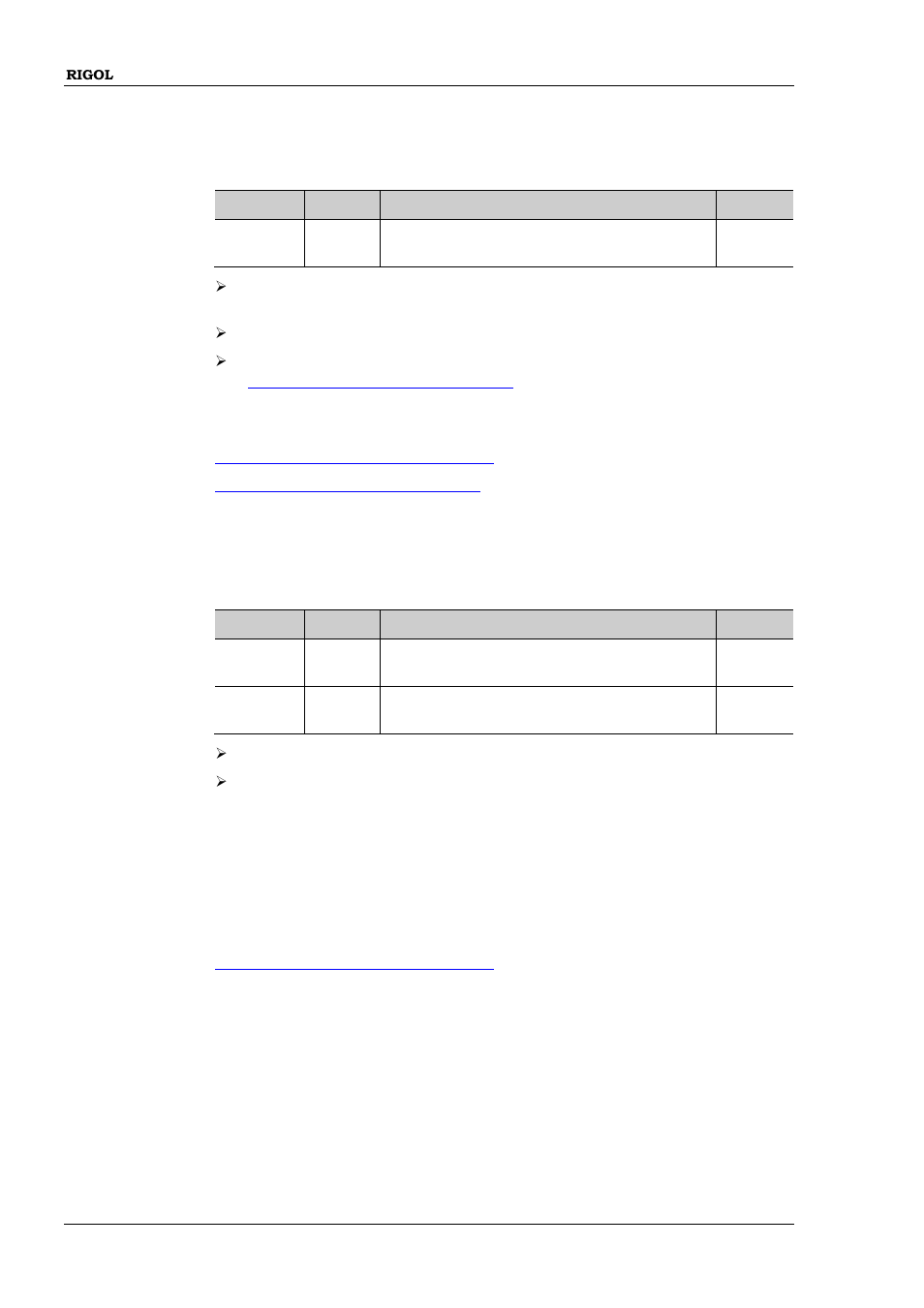 Source]:correction:flatness:delete, Source]:correction:flatness:list | RIGOL DSG3000 Series User Manual | Page 40 / 187
