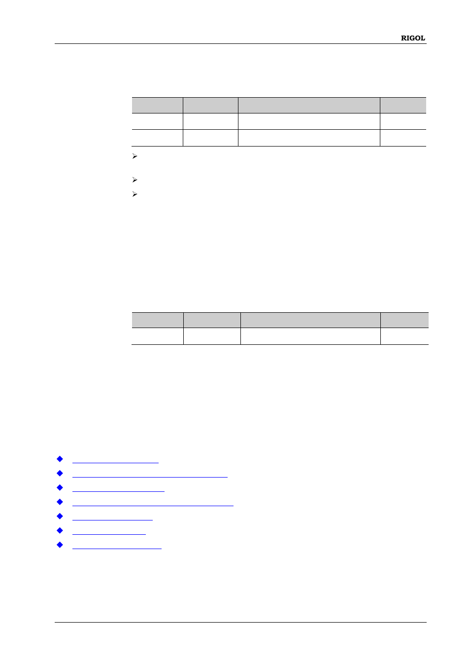 Source]:correction:flatness:pair, Source]:correction:flatness[:state, Source]:fm command subsystem | Source]:fm command subsystem -21 | RIGOL DSG3000 Series User Manual | Page 41 / 187