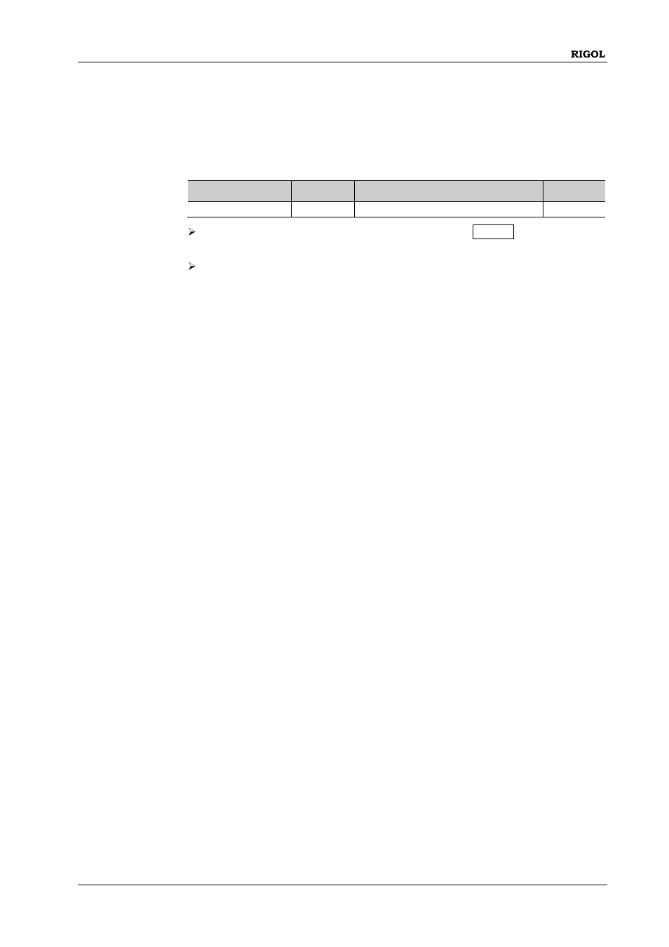 Source]:input:trigger:slope, Source]:input:trigger:slope -29 | RIGOL DSG3000 Series User Manual | Page 49 / 187