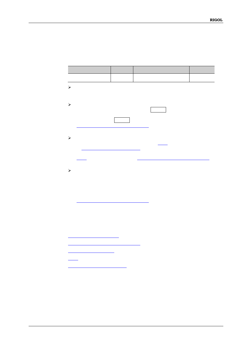 Source]:lfoutput:sweptsine:trigger | RIGOL DSG3000 Series User Manual | Page 77 / 187