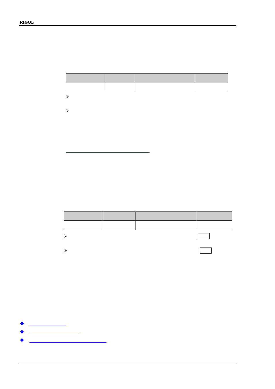 Source]:lfoutput:sweptsine:xpolar, Source]:modulation:state, Source]:phase command subsystem | Source]:modulation:state -58, Source]:phase command subsystem -58 | RIGOL DSG3000 Series User Manual | Page 78 / 187