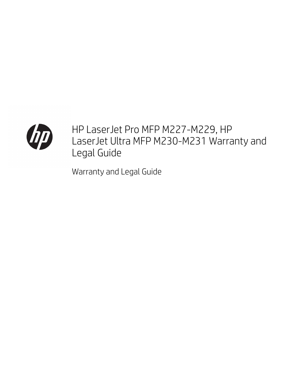 HP LaserJet Pro MFP M227fdw User Manual | Page 3 / 60