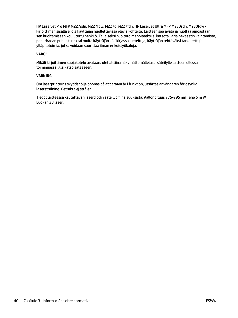 HP LaserJet Pro MFP M227fdw User Manual | Page 48 / 58