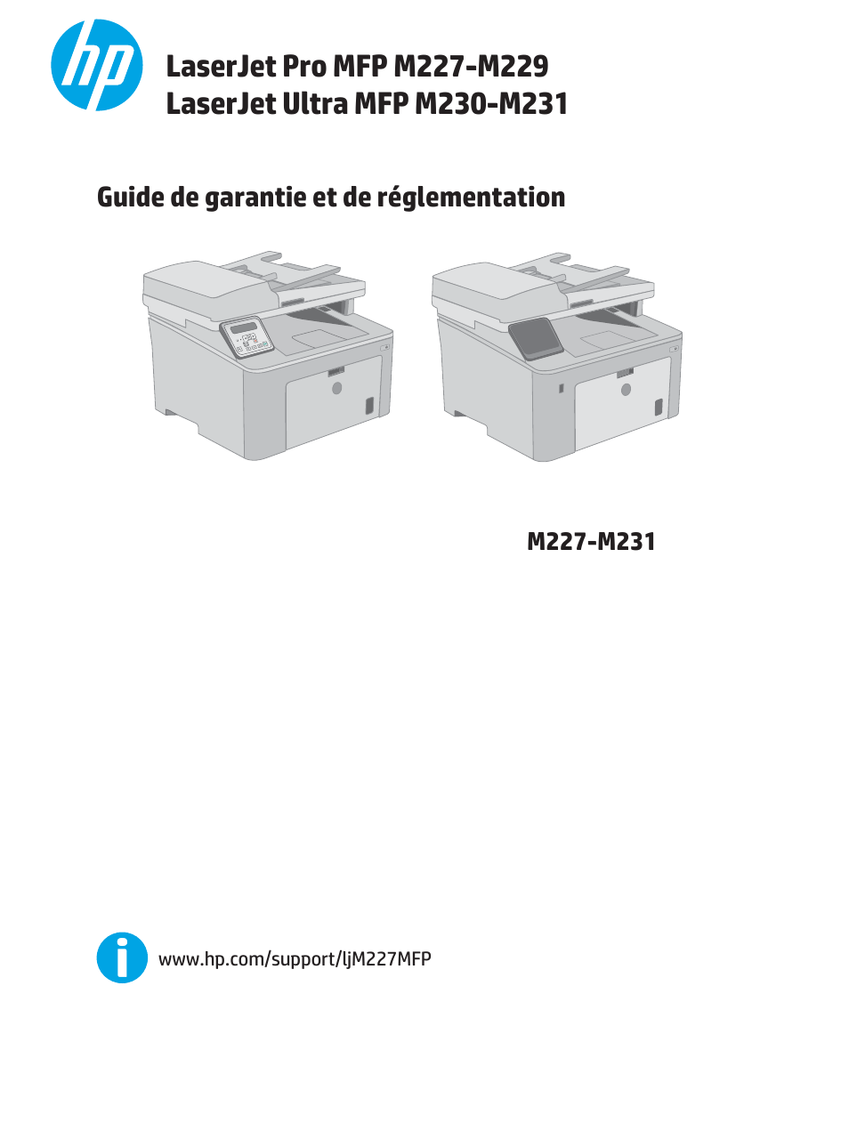 HP LaserJet Pro MFP M227fdw User Manual | 60 pages