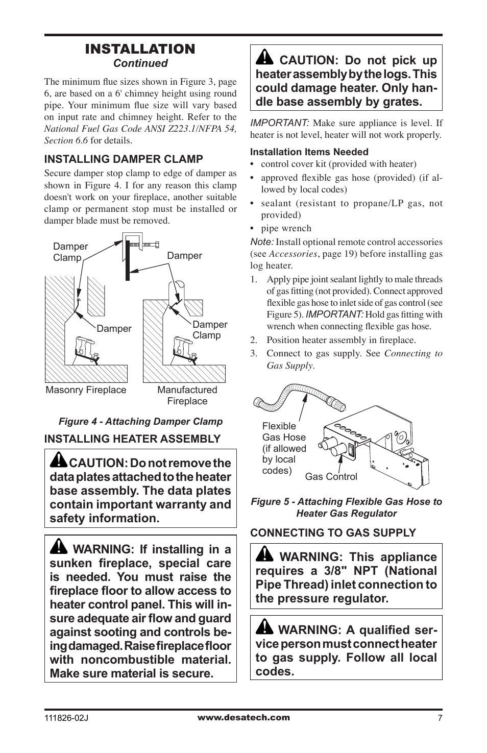 Installation | Design Dynamics VTD-18N-PDG User Manual | Page 7 / 24