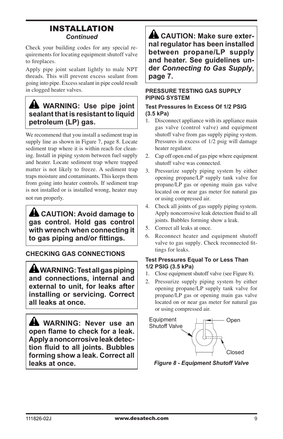 Installation | Design Dynamics VTD-18N-PDG User Manual | Page 9 / 24