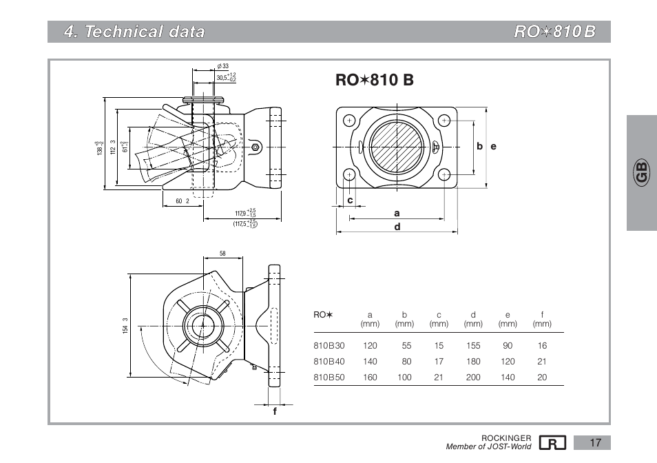 T te ec ch hn niic ca all d da atta a r ro o, 810 b | ROCKINGER RO 810 B User Manual | Page 8 / 10