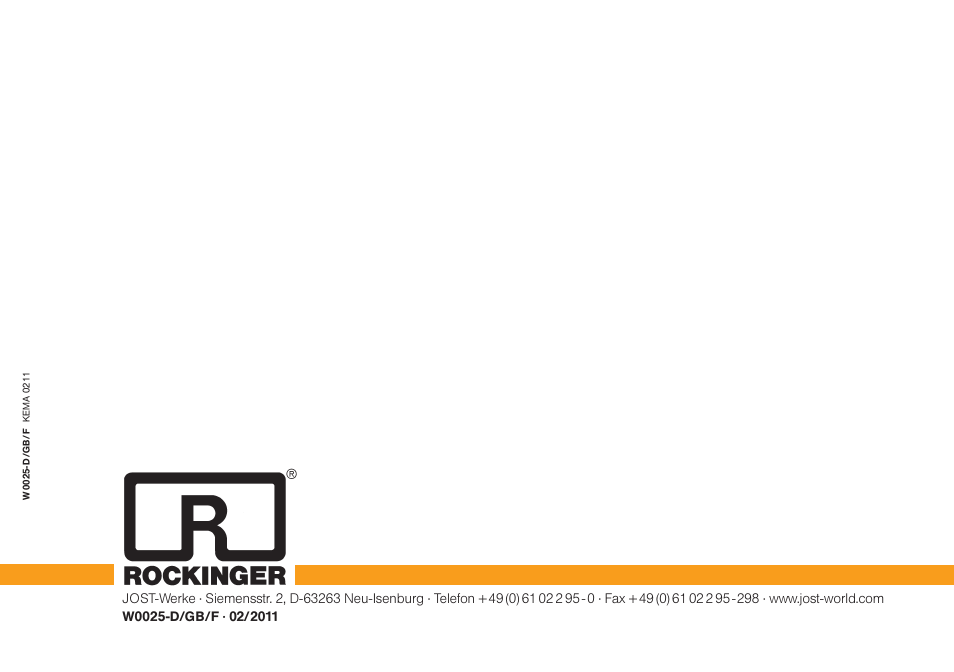 ROCKINGER RO 810 D User Manual | Page 12 / 12