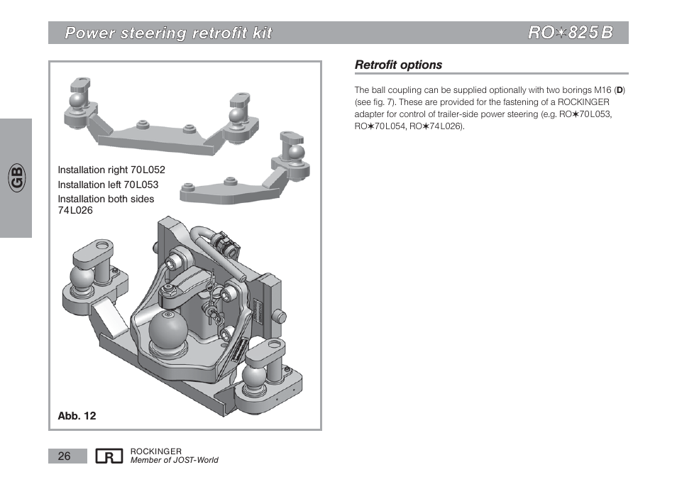 Rro o | ROCKINGER RO 825 B User Manual | Page 13 / 14