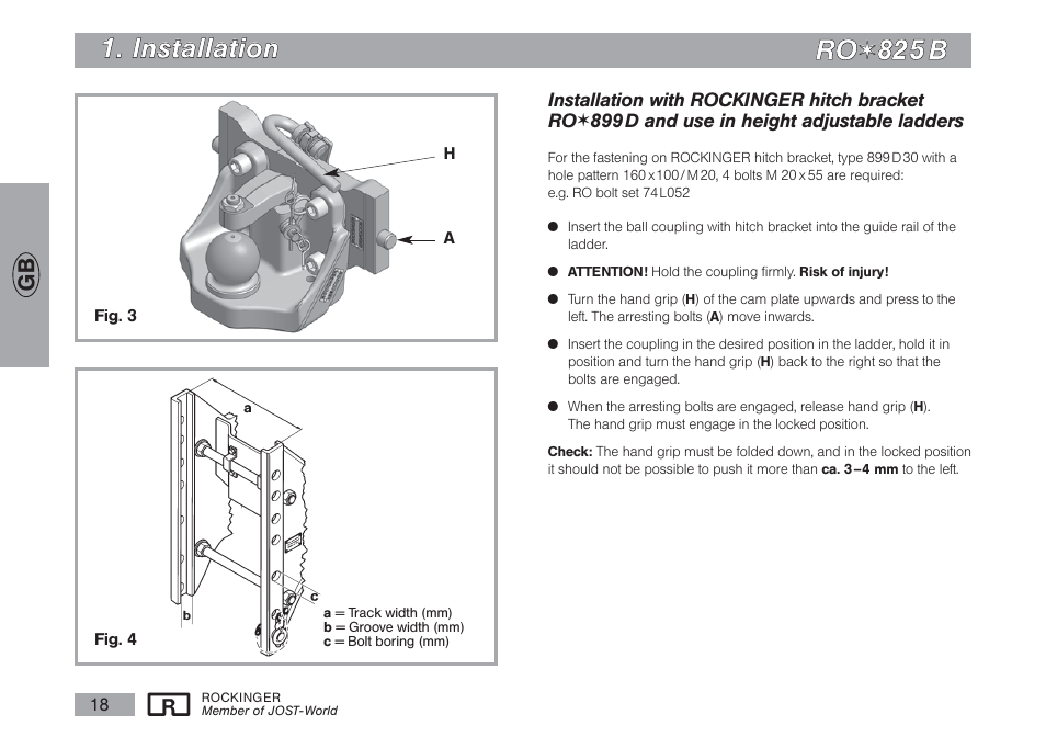 ROCKINGER RO 825 B User Manual | Page 5 / 14