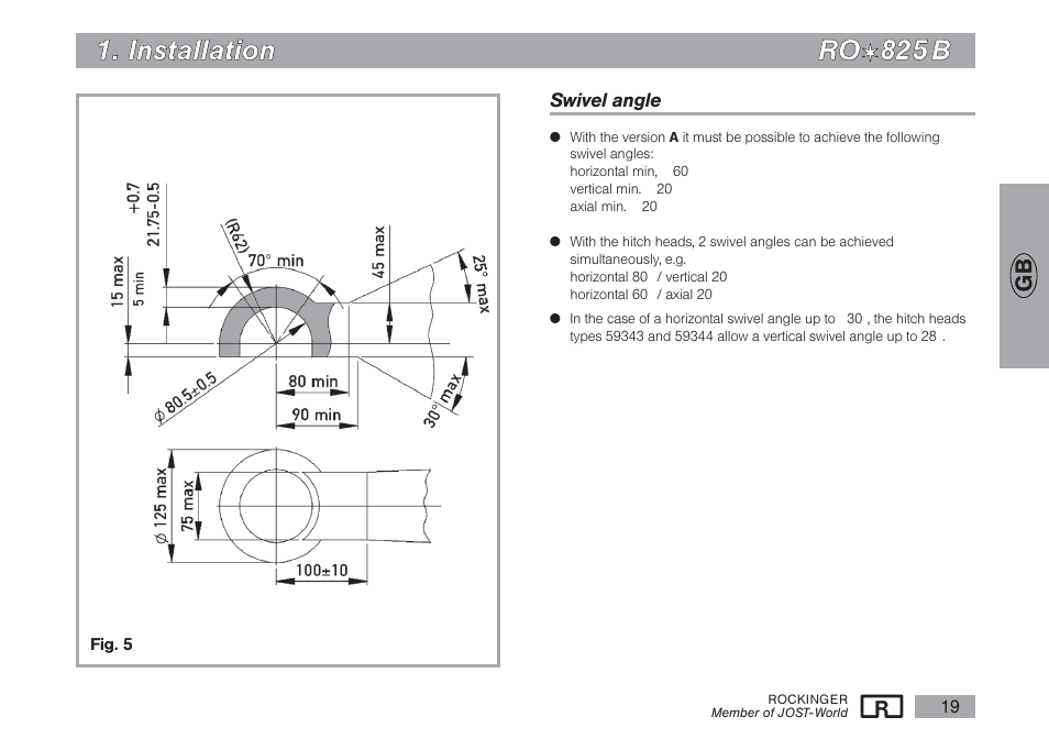 ROCKINGER RO 825 B User Manual | Page 6 / 14