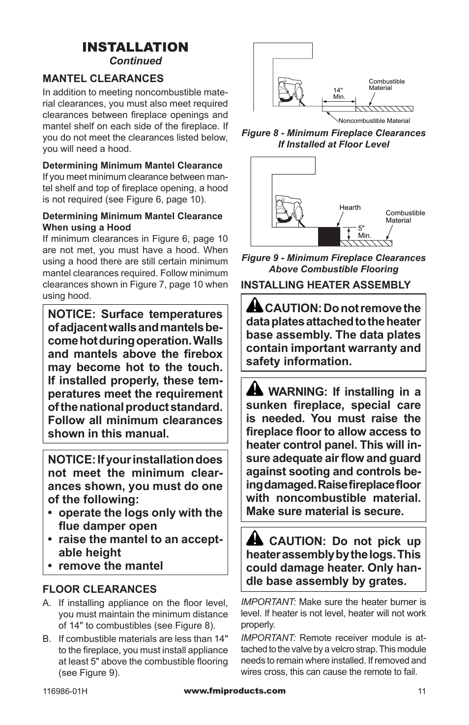 Installation | Design Dynamics PFS VF-18P-MHD User Manual | Page 11 / 28