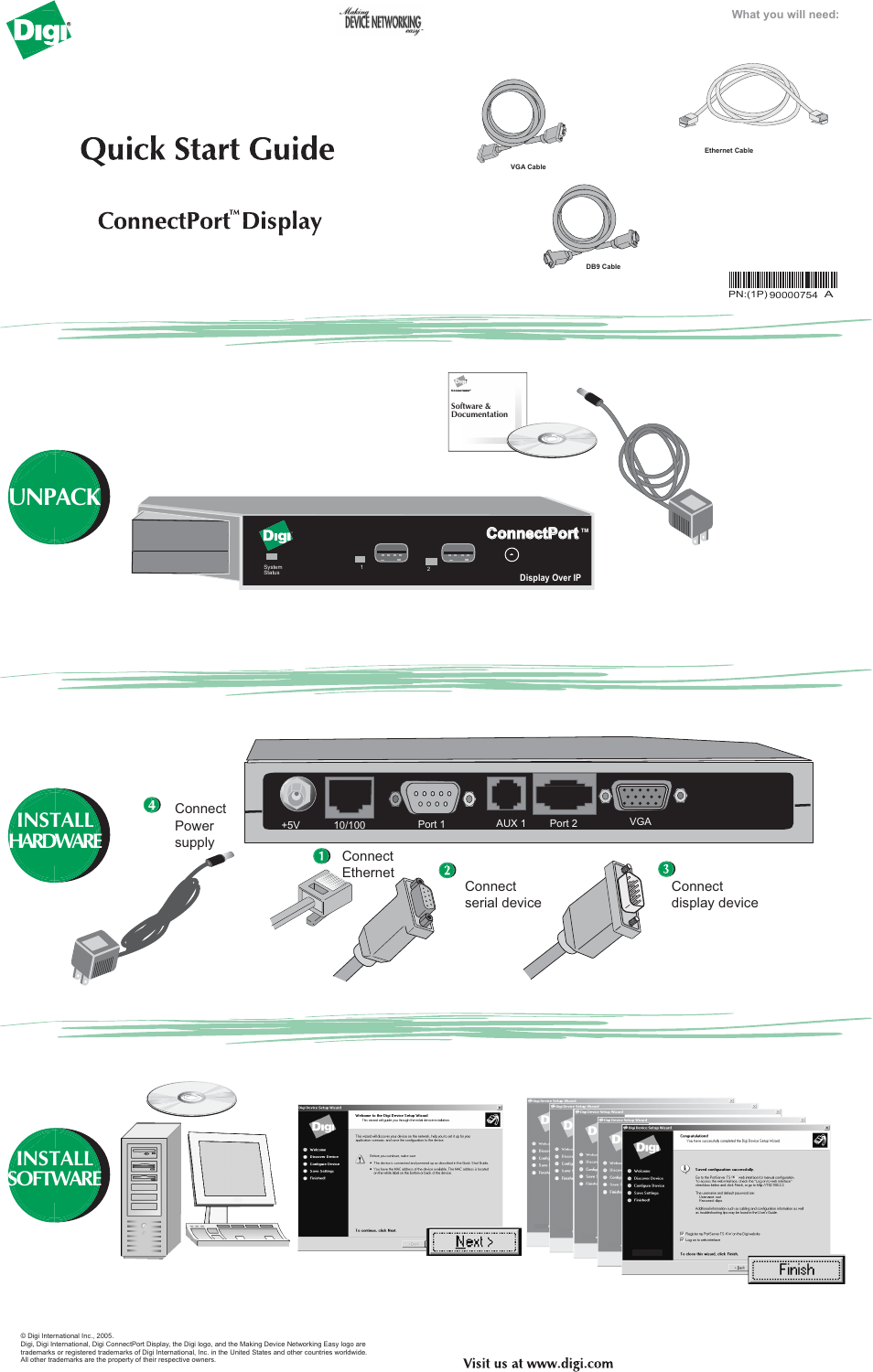 Digi ConnectPort Network Device User Manual | 1 page