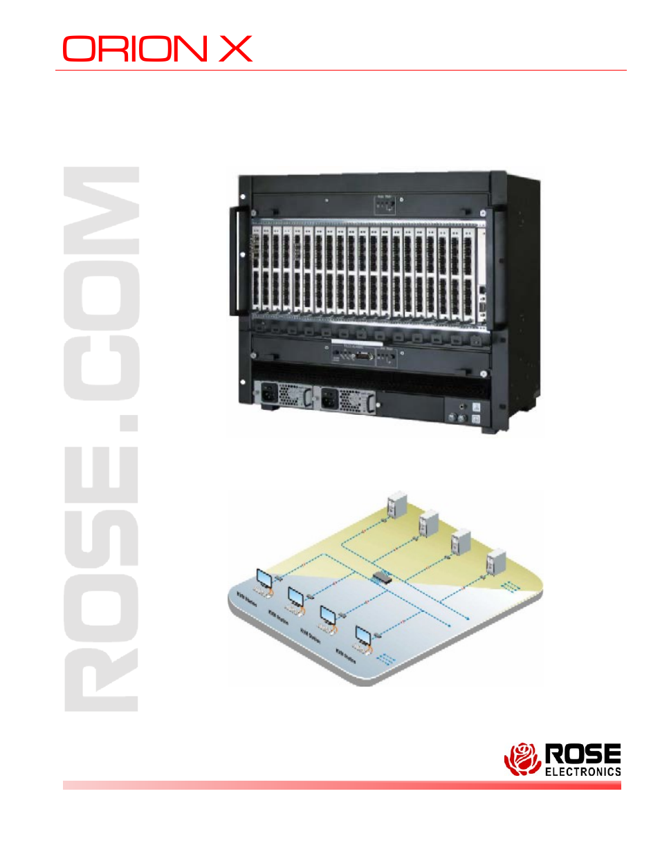 Rose Electronics Orion X-series User Manual | 120 pages