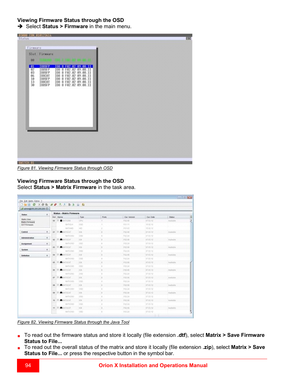 Rose Electronics Orion X-series User Manual | Page 102 / 120