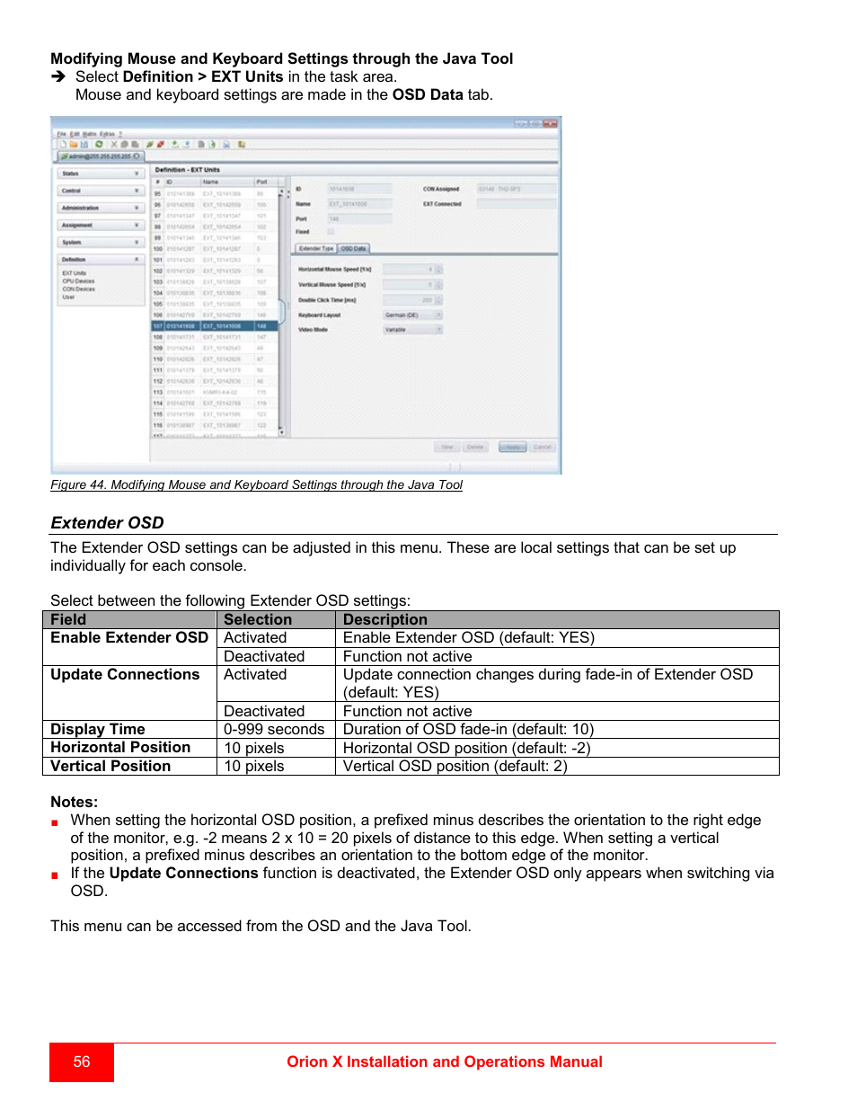 Rose Electronics Orion X-series User Manual | Page 64 / 120