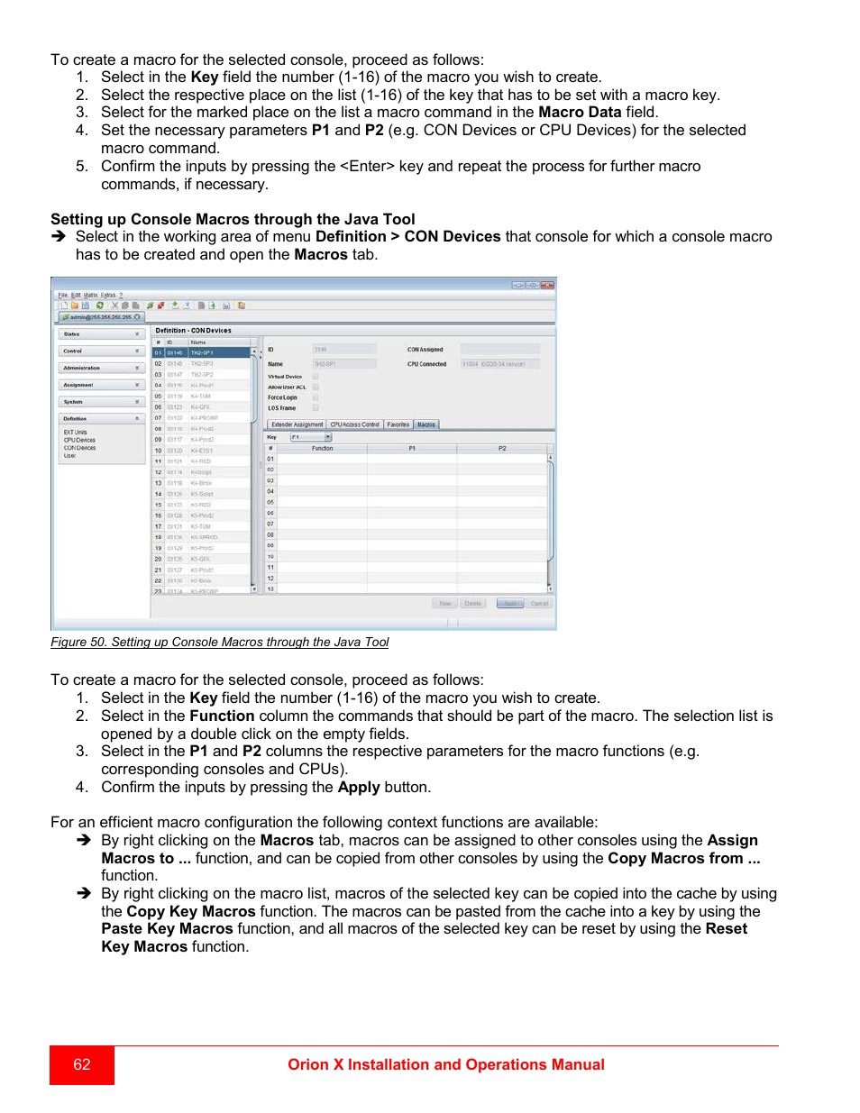 Rose Electronics Orion X-series User Manual | Page 70 / 120