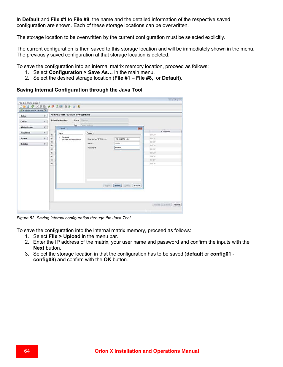 Rose Electronics Orion X-series User Manual | Page 72 / 120