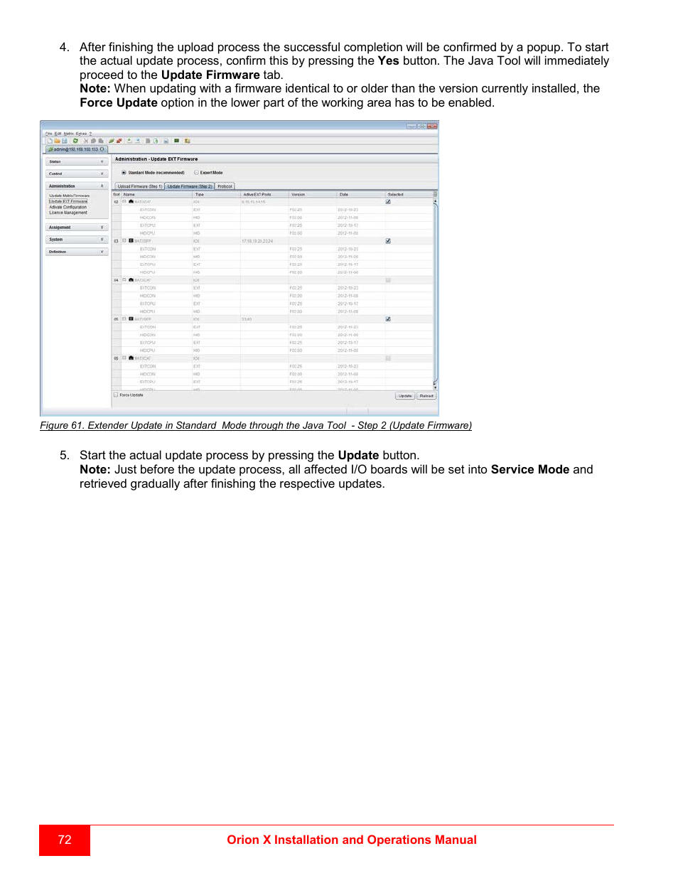 Rose Electronics Orion X-series User Manual | Page 80 / 120