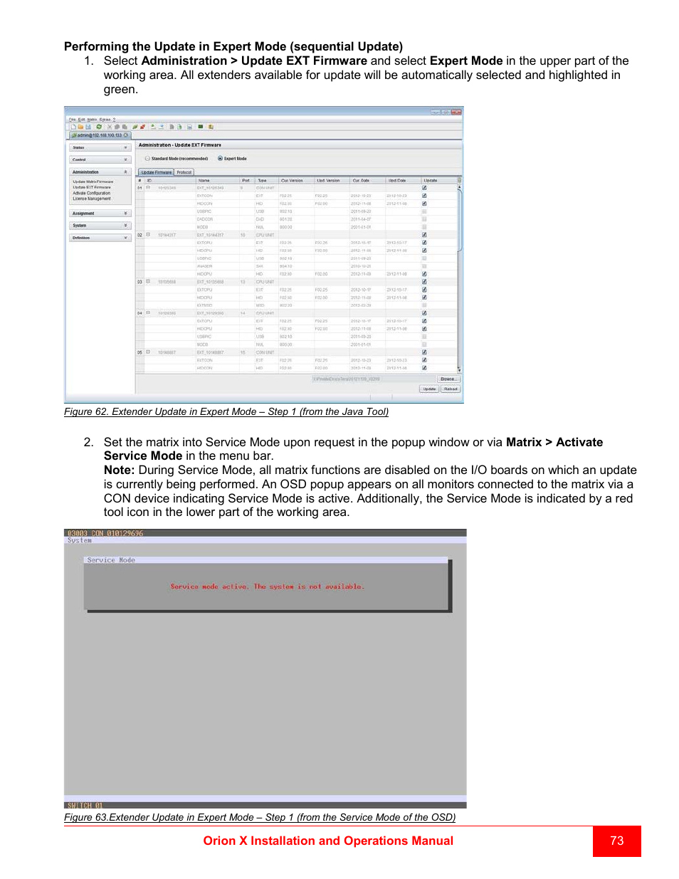 Rose Electronics Orion X-series User Manual | Page 81 / 120