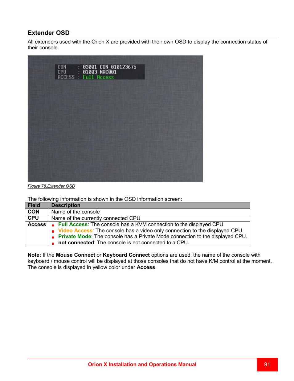 Rose Electronics Orion X-series User Manual | Page 99 / 120