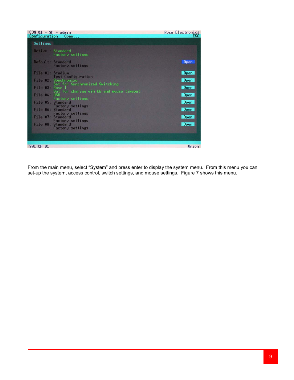 Rose Electronics Orion User Manual | Page 15 / 60