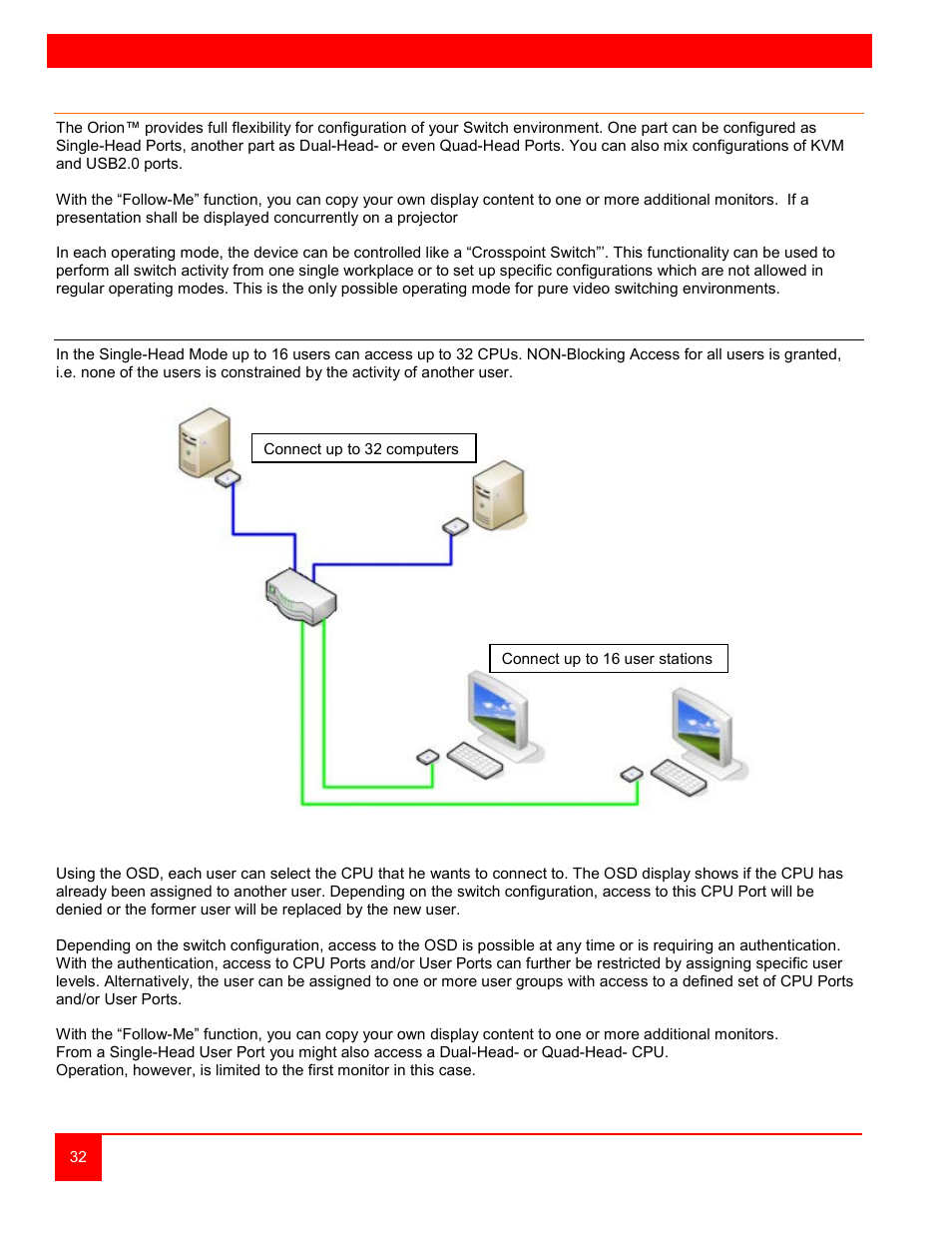 Operating modes, Operating modes - overview | Rose Electronics Orion User Manual | Page 38 / 60