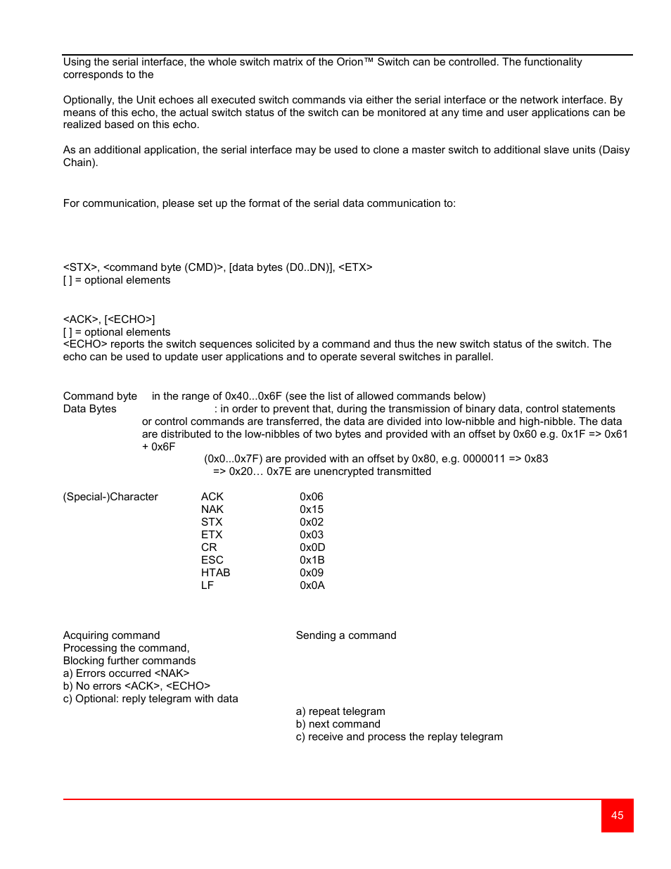 Rose Electronics Orion User Manual | Page 51 / 60